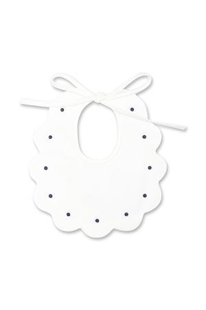 Bavaglino in cotone bianco LITTLE BEAR KIDS | 2042LATTEBLU